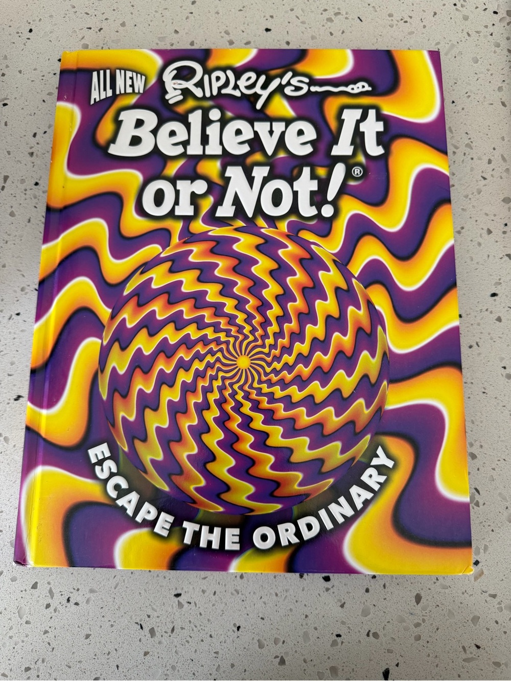 Ripleys Believe it or not “escape the ordinary” hardcover book
